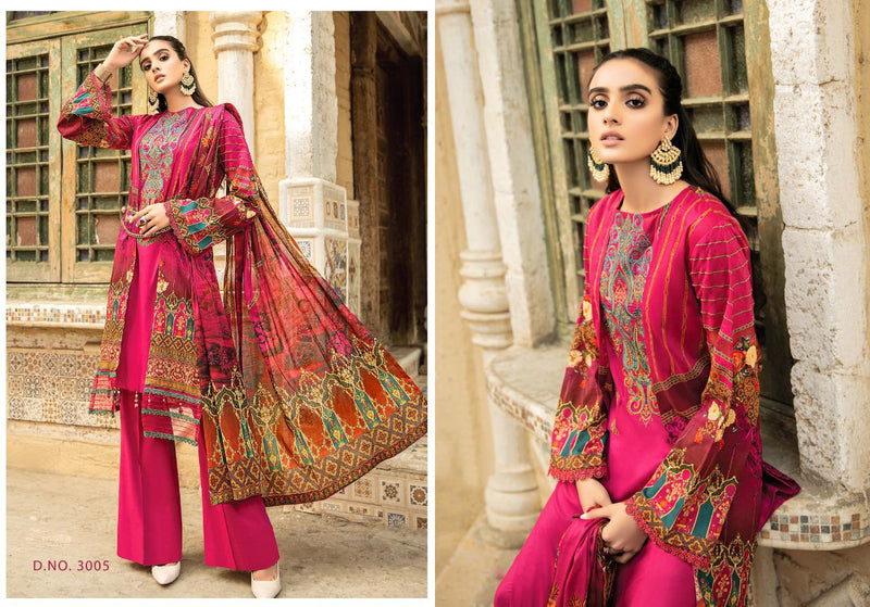 Yashika Trendz Presents By Mahnoor Vol 3 Pure Lawn Print Digital Printed Casual Wear Salwar Suit
