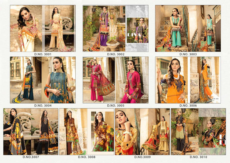 Yashika Trendz Presents By Mahnoor Vol 3 Pure Lawn Print Digital Printed Casual Wear Salwar Suit