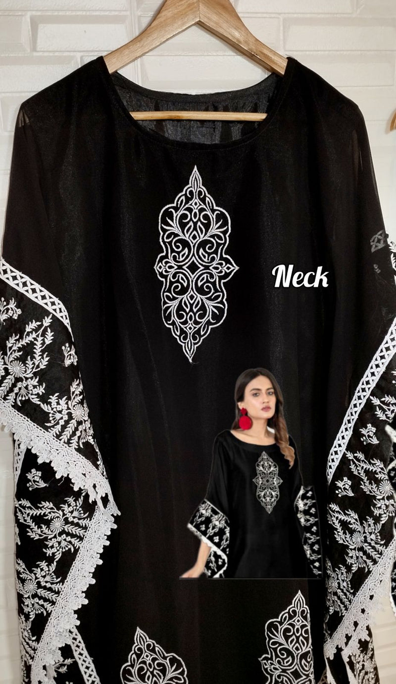Zarqash Dno Z 116 Georgette With Heavy Embroidery Work Stylish Designer Party Wear Fancy Kurti