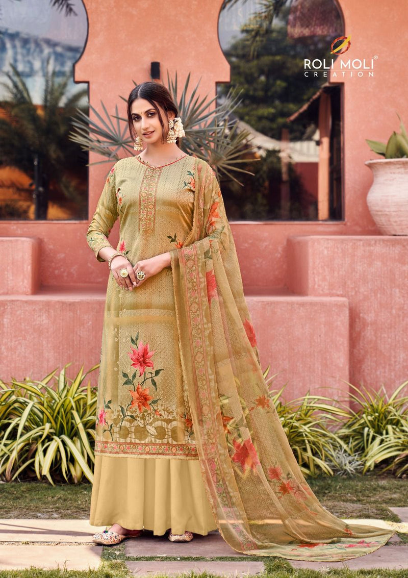 Roli Moli Creation Zaara Jam Cottom Party Wear Salwar Kameez With Digital Print