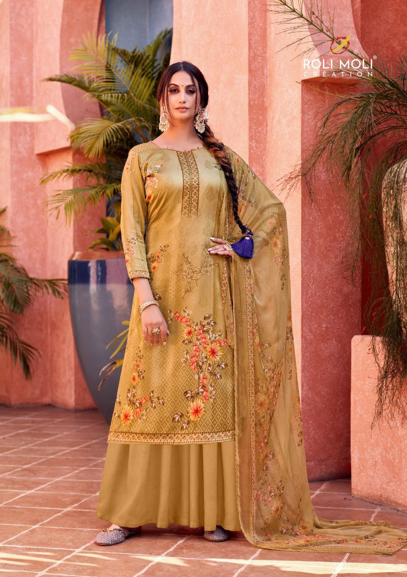 Roli Moli Creation Zaara Jam Cottom Party Wear Salwar Kameez With Digital Print