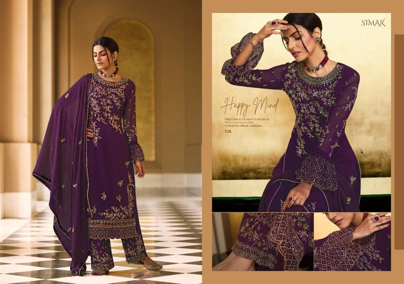 Simar Zaina Georgette Desiner Wear Stylish Salwar Suit