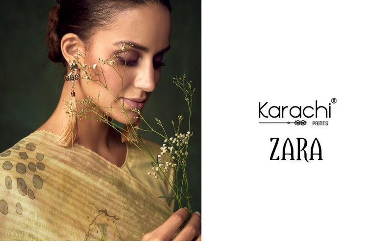 Kesar Karachi Prints Zara Jam Satin Digital Printed Party Wear Salwar Suits