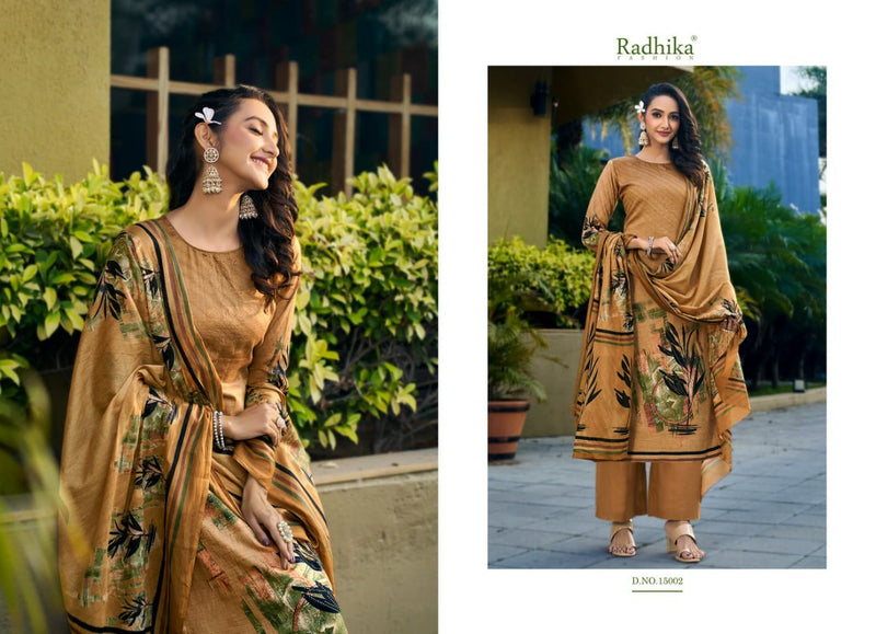 Radhika Fashion ZARA  Jam Cotton Stylish Designer Wear Salwar Suit