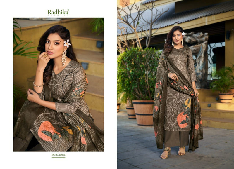 Radhika Fashion ZARA  Jam Cotton Stylish Designer Wear Salwar Suit