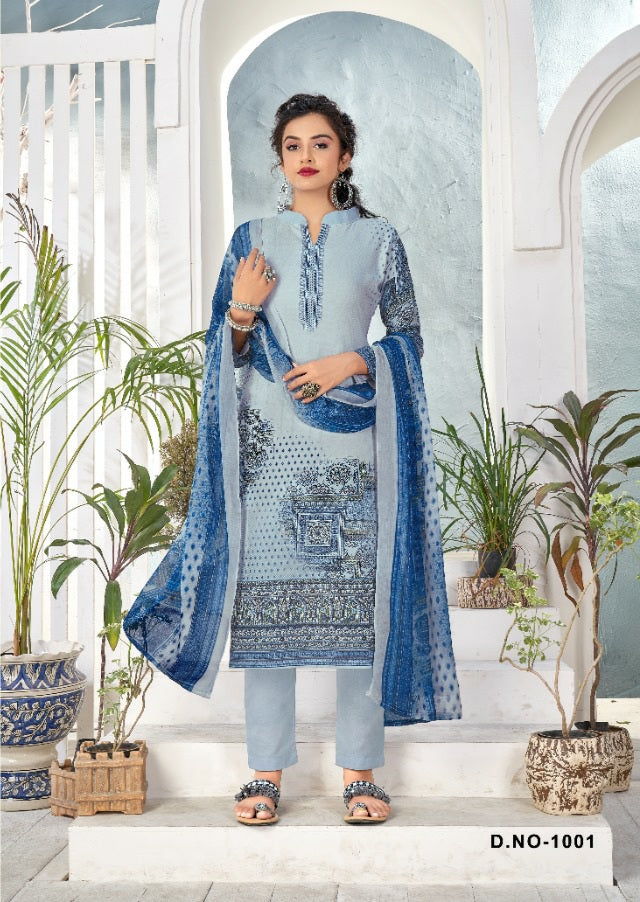 Skt Suits Zaveri Rayon Fancy Festive Wear Salwar Suits With Digital Print