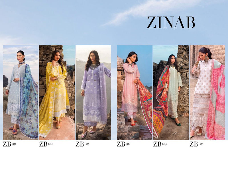 Deepsy Suits Zinab Cotton Fancy Designer Pakistani Style Festive Wear Salwar Suits