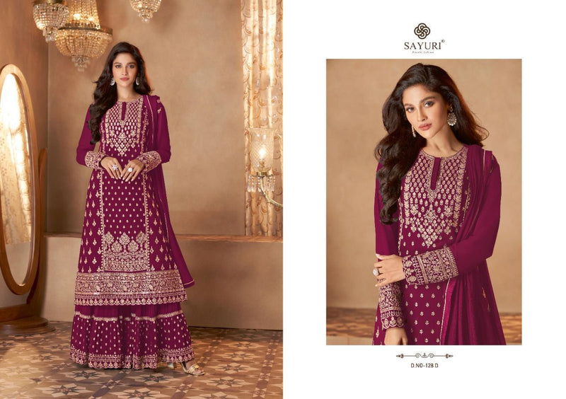 Sayuri Zohra Georgette Bridal Wear Salwar Suit