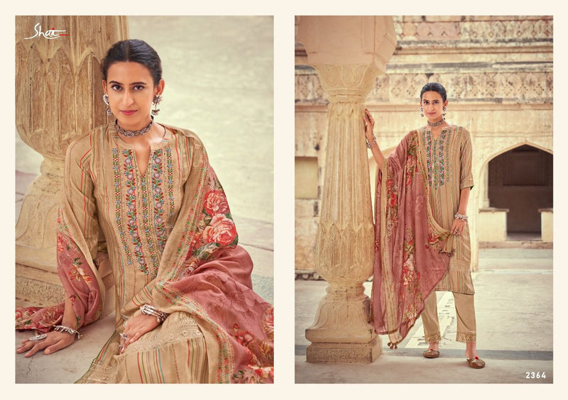 Jay Vijay Zohra Silk With Embroidery Work Stylish Designer Party Wear Salwar Kameez