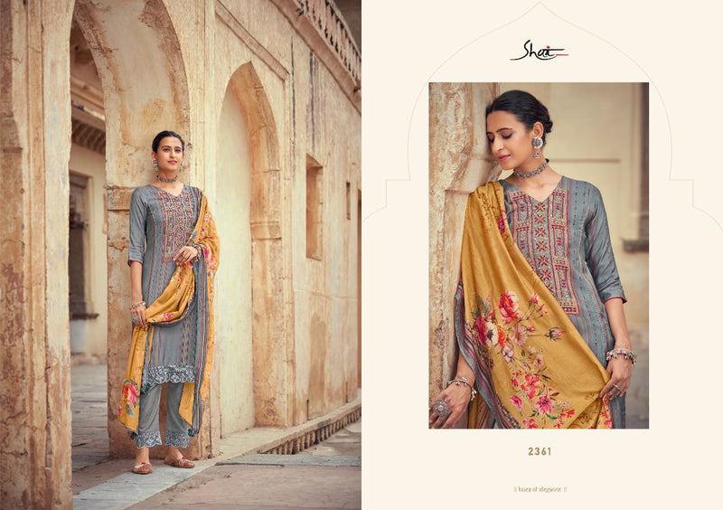Jay Vijay Zohra Silk With Embroidery Work Stylish Designer Party Wear Salwar Kameez