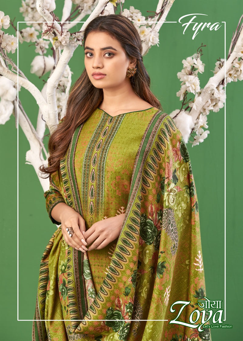 Fyra Zoya Pashmina Winter Wear Salwar Suit
