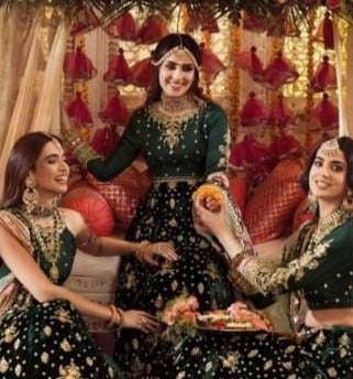 Ziaaz Designs Zseries Gown Vol 3 Georgette Wedding Wear Salwar Suits