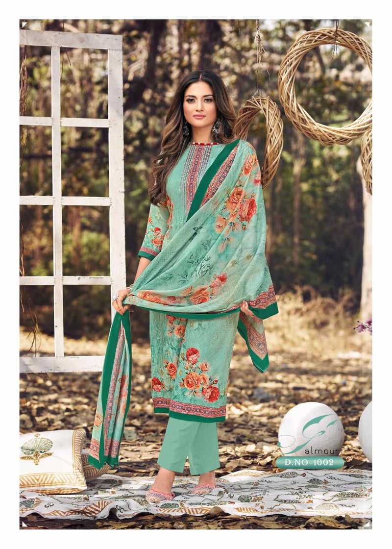 Levisha Zulfat Jam Silk Embroidered Party Wear Salwar Suits