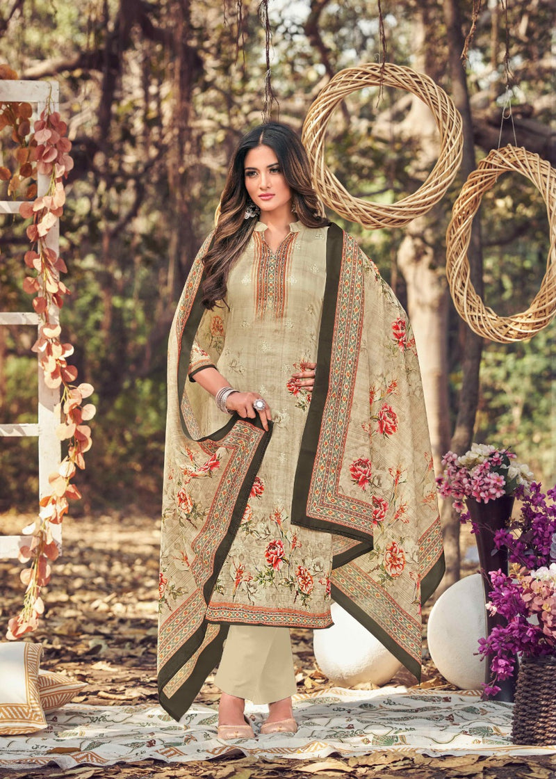 Levisha Zulfat Jam Silk Embroidered Party Wear Salwar Suits