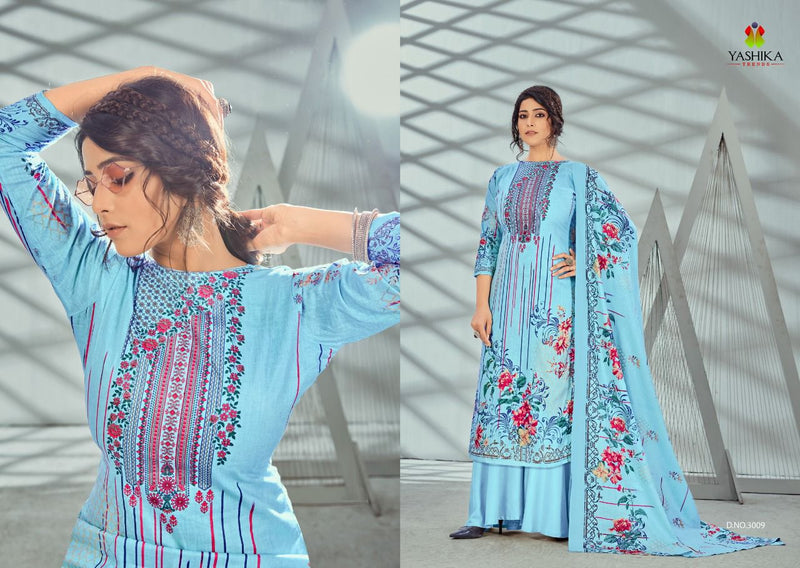 Yashika Trends Zulffat Vol 3 Pure Cambric Printed Designer Party Wear Salwar Kameez