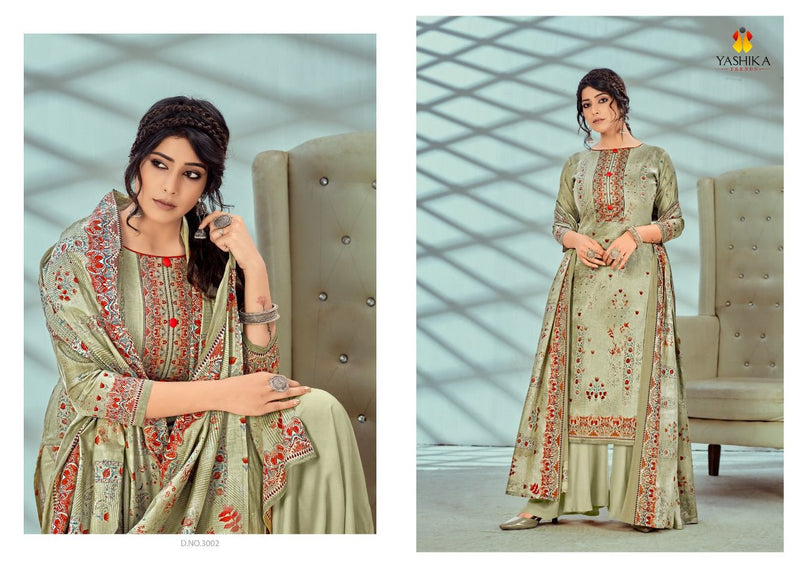 Yashika Trends Zulffat Vol 3 Pure Cambric Printed Designer Party Wear Salwar Kameez