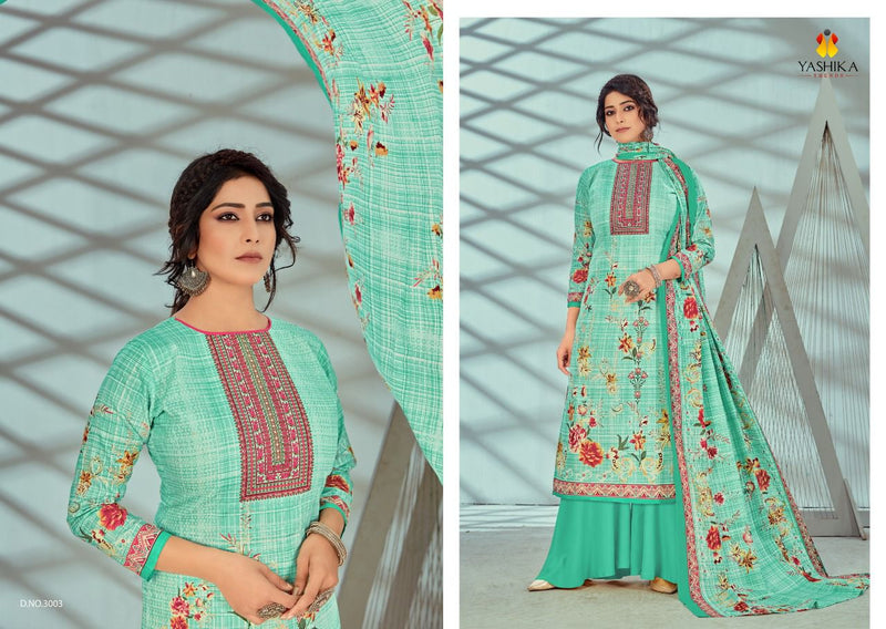 Yashika Trends Zulffat Vol 3 Pure Cambric Printed Designer Party Wear Salwar Kameez