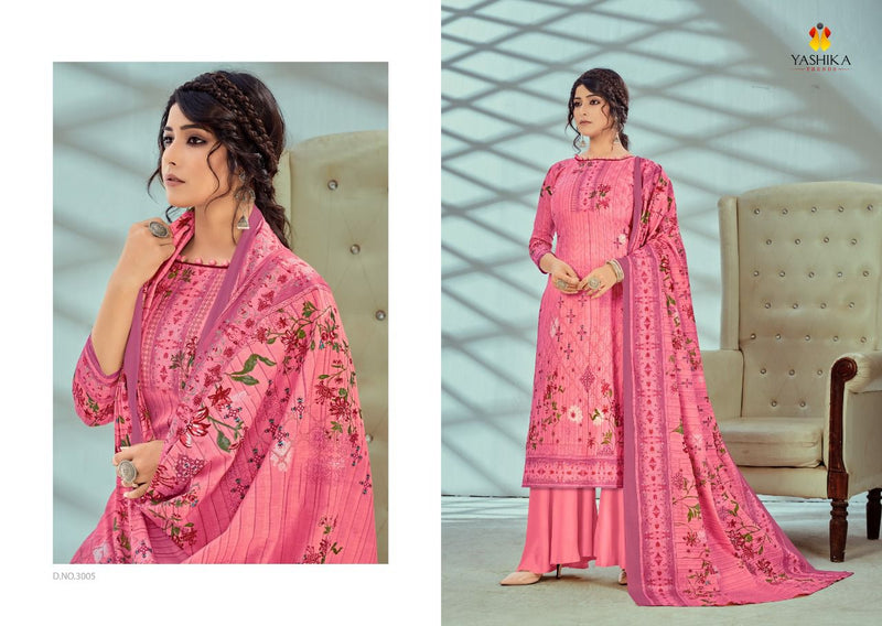Yashika Trends Zulffat Vol 3 Pure Cambric Printed Designer Party Wear Salwar Kameez