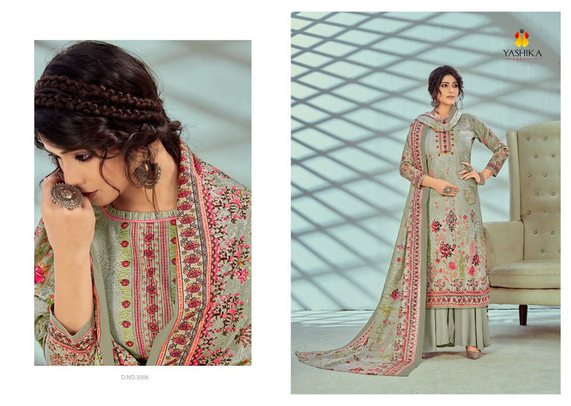 Yashika Trends Zulffat Vol 3 Pure Cambric Printed Designer Party Wear Salwar Kameez