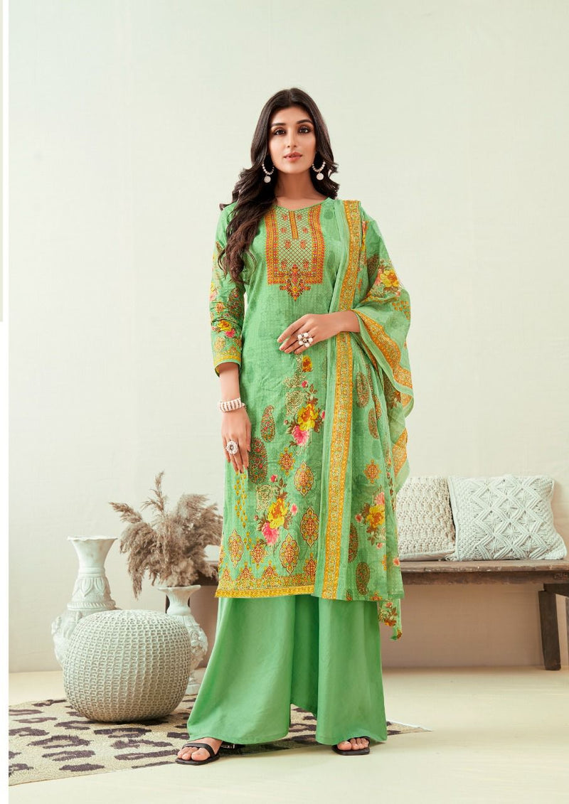 Vashika Zulffat Vol 5 Lawn Cotton With Printed Work Stylish Designer Party Wear Salwar Suit