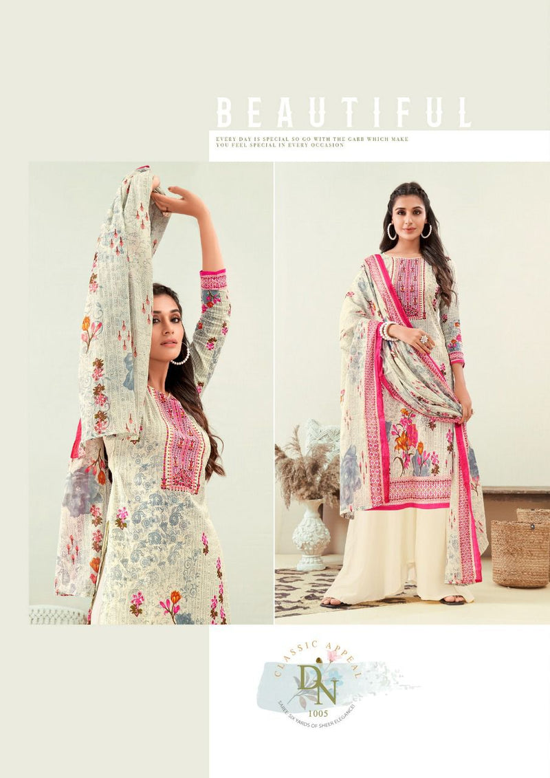 Vashika Zulffat Vol 5 Lawn Cotton With Printed Work Stylish Designer Party Wear Salwar Suit