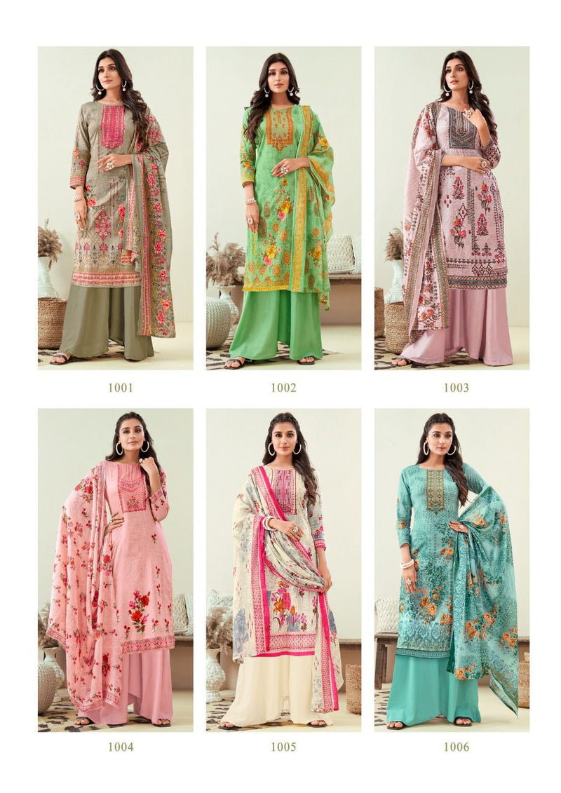 Vashika Zulffat Vol 5 Lawn Cotton With Printed Work Stylish Designer Party Wear Salwar Suit