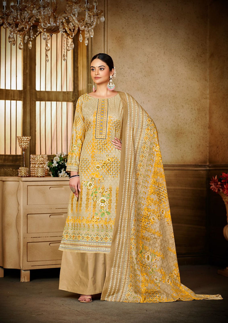 Yashika Trends Zulffat Vol 7 Pure Lawn Cotton Printed Designer Salwar Kameez