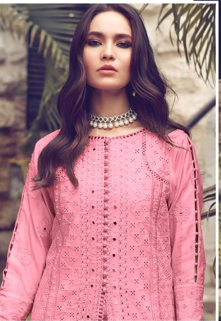 Zaina Vol 2 Faux Georgette With Heavy Embroidery Kurti