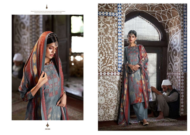 Zulfat Designer Launching Rooh Pashmina Digital Style Print Salwar Suit