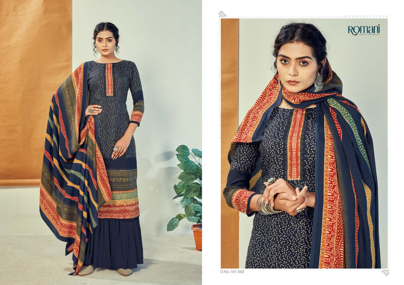 Zulfat Designer Suit Aarohi Pure Heavy Spun Digital Print Swaroski Work Salwar Kameez