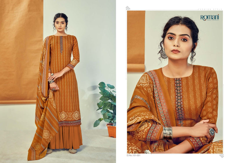 Zulfat Designer Suit Aarohi Pure Heavy Spun Digital Print Swaroski Work Salwar Kameez