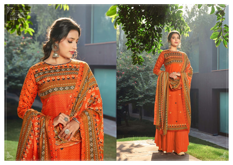Zulfat Designer Suit Winter Breeze Vol 2 Pure Pashmina Digital Print Casual Wear Suit