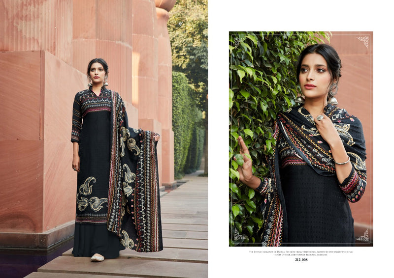 Zulfat Designer Suit Winter Breeze Vol 2 Pure Pashmina Digital Print Casual Wear Suit