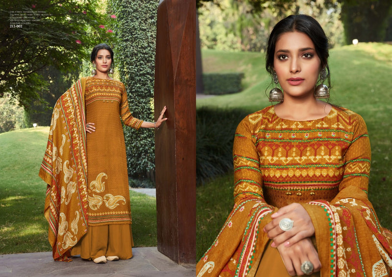 Zulfat Designer Suit Winter Breeze Vol 2 Pure Pashmina Digital Print Casual Wear Suit