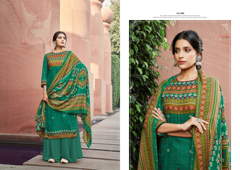 Zulfat Designer Suit Winter Breeze Vol 2 Pure Pashmina Digital Print Casual Wear Suit
