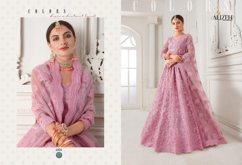 Alizeh Adorable 1001 Net Stylish Designer Wear Lehenga