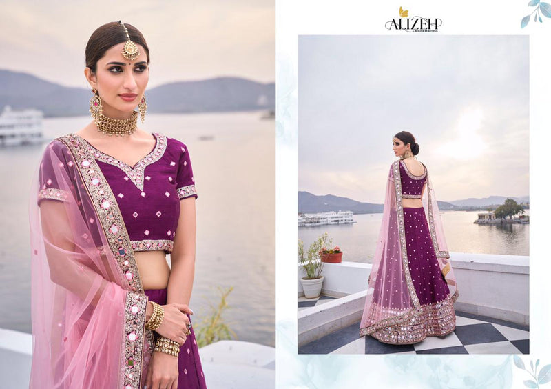 Alizeh Mirror Maze Fancy Stylish Designer Lehenga Collelion