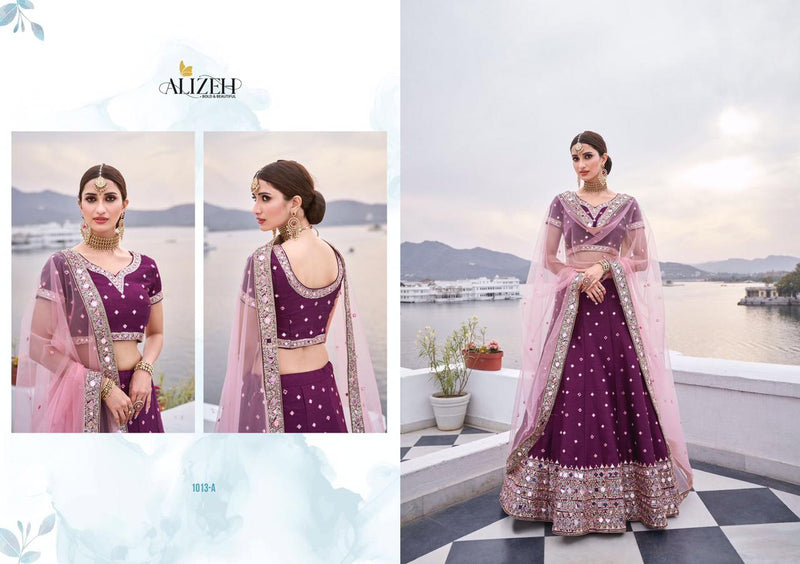 Alizeh Mirror Maze Fancy Stylish Designer Lehenga Collelion