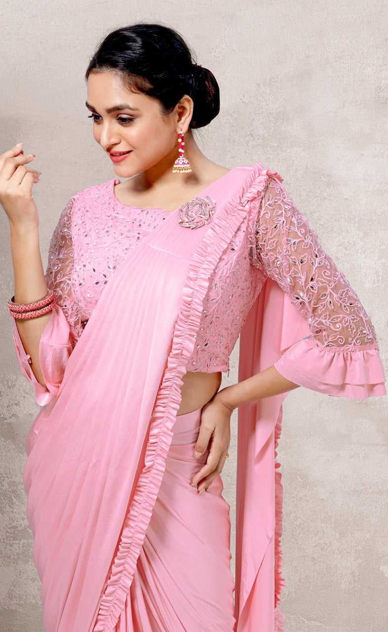 Amoha Trendz Dno 1015587 Imported Lyra Stylish Designer Party Wear Gorgeous Look Saree