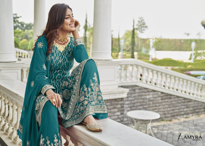 Amyra Design Zarkash Vol 4 Georgette with Attrective Look Stylish Designer Party Wear Salwar Suit