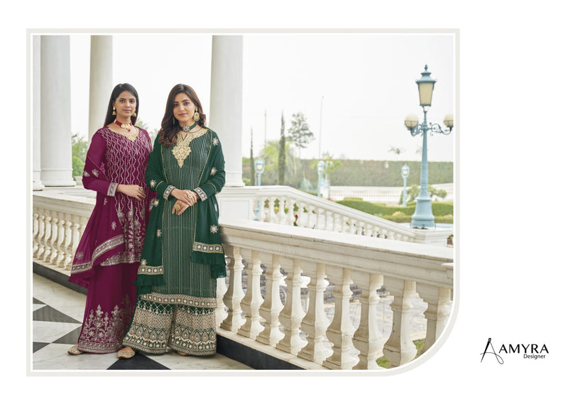 Amyra Design Zarkash Vol 4 Georgette with Attrective Look Stylish Designer Party Wear Salwar Suit