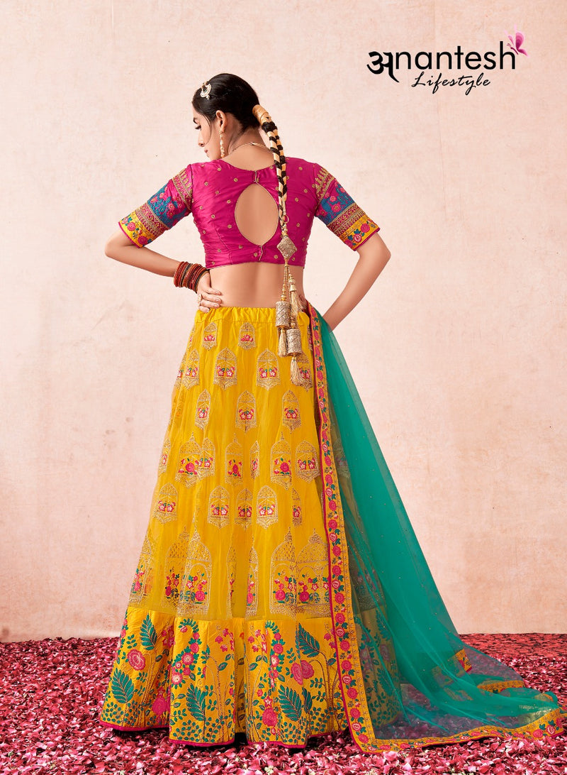 Anantesh Lifestyle Flairy Beats 1002 Fancy With Fancy Work Stylish Designer Fancy Lehenga