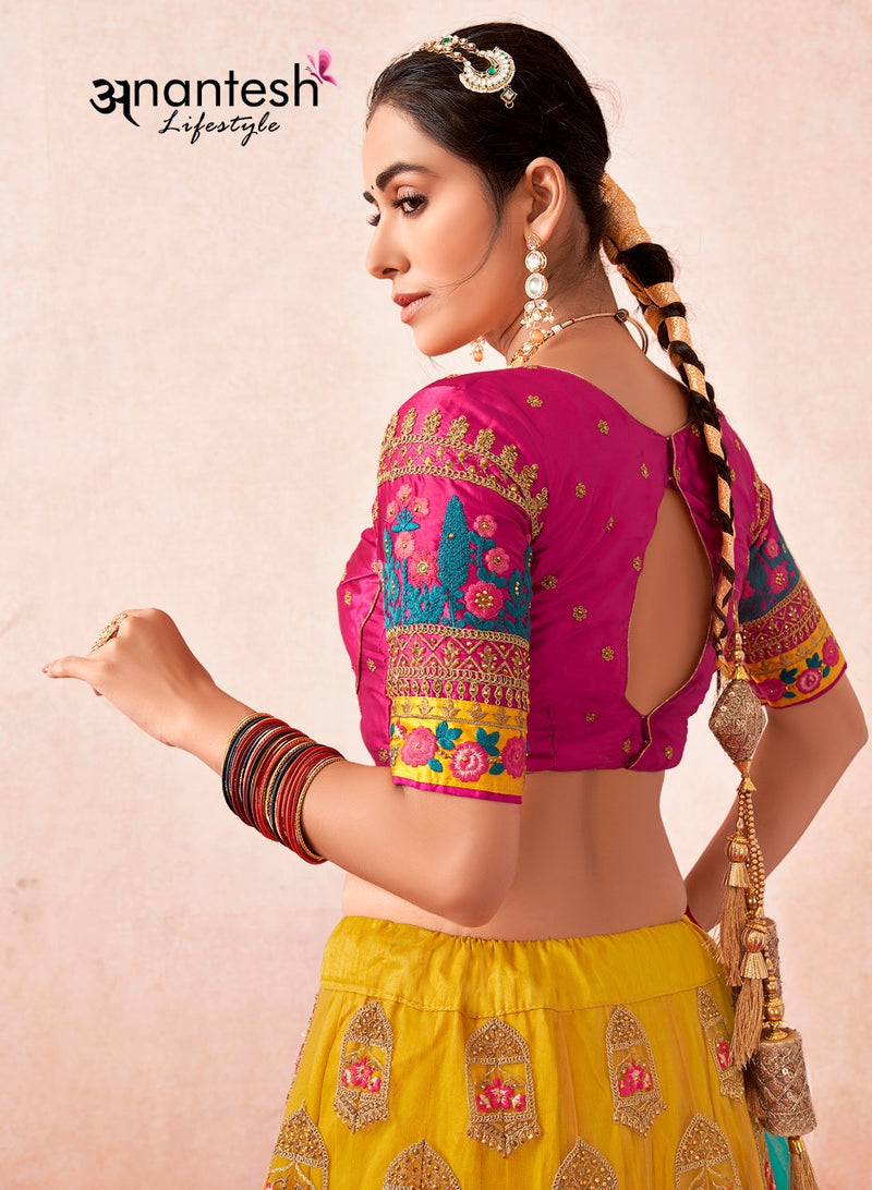 Anantesh Lifestyle Flairy Beats 1002 Fancy With Fancy Work Stylish Designer Fancy Lehenga