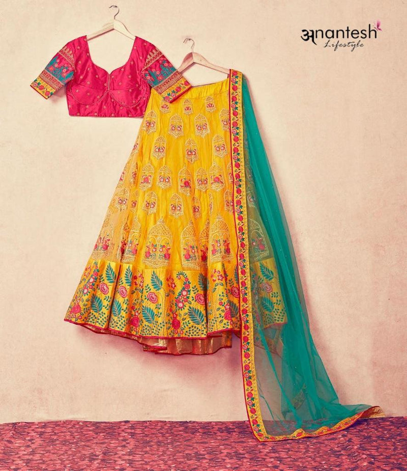 Anantesh Lifestyle Flairy Beats 1002 Fancy With Fancy Work Stylish Designer Fancy Lehenga