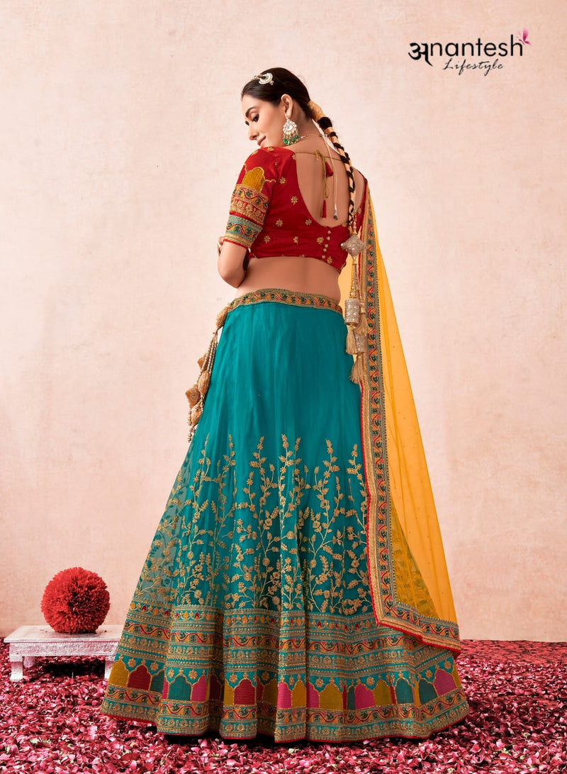 Anantesh Lifestyle Flairy Beats 1004 Fancy With Fancy Work Stylish Designer Fancy Lehenga