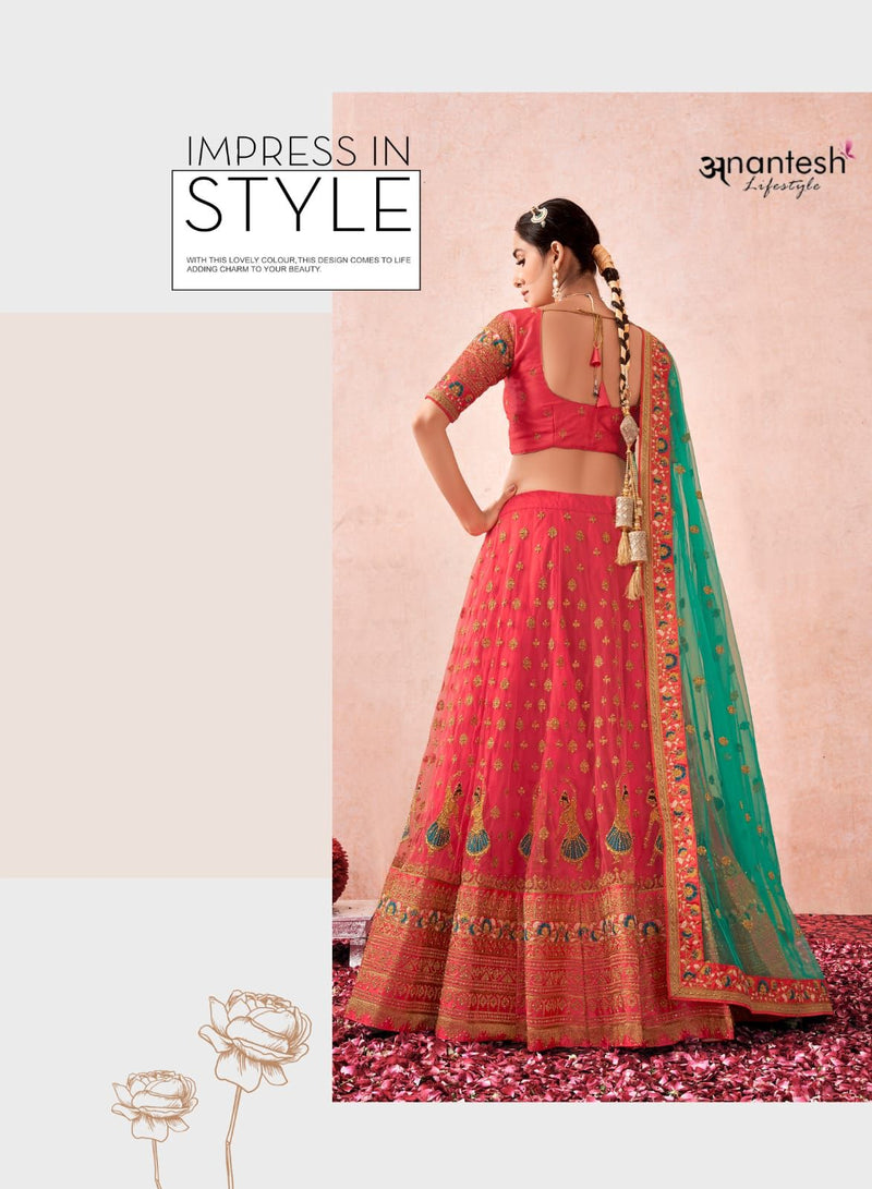 Anantesh Lifestyle Flairy Beats 1003 Fancy Festive Wear Attractive Look Stylish Designer Fancy Lehenga