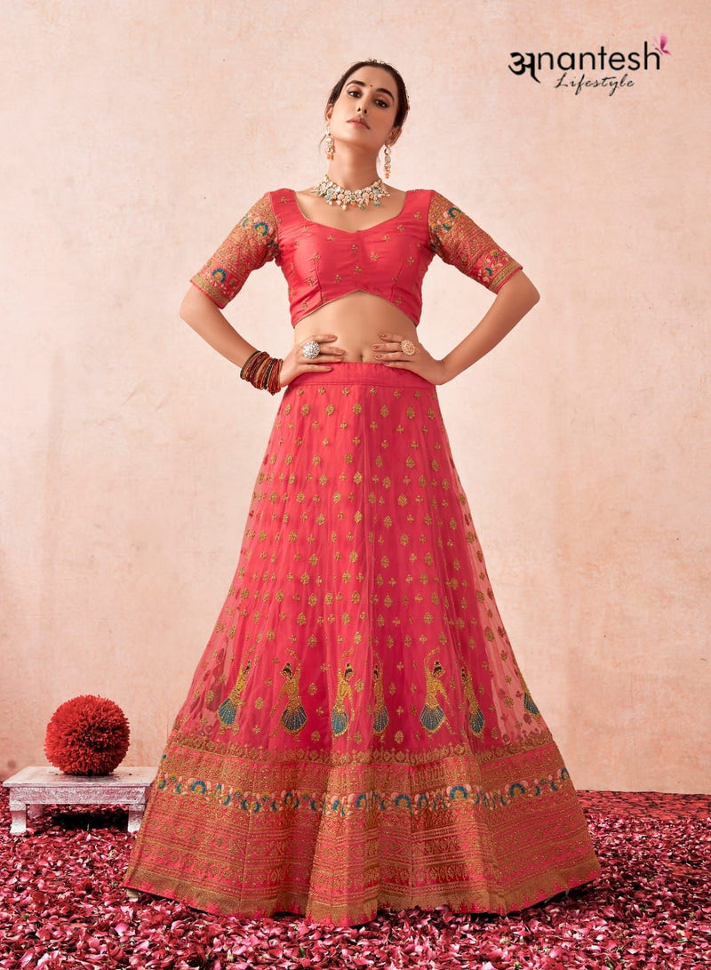 Anantesh Lifestyle Flairy Beats 1003 Fancy Festive Wear Attractive Look Stylish Designer Fancy Lehenga
