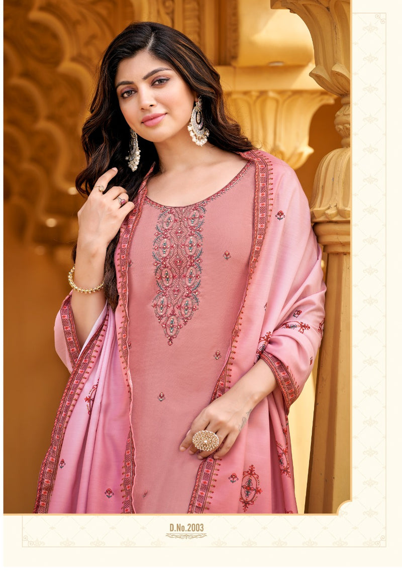 Anieya Fashion Kashmiri Vol 1 Viscose With Embroidery Work Stylish Designer Kurti With Pant Dupatta