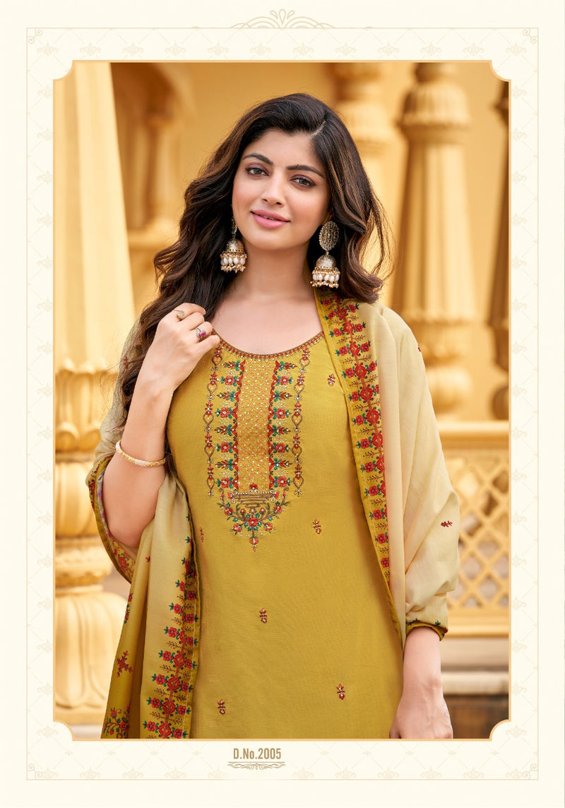 Anieya Fashion Kashmiri Vol 1 Viscose With Embroidery Work Stylish Designer Kurti With Pant Dupatta