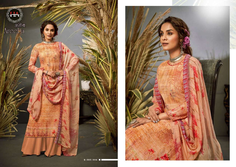 Harshit Fashion Areeba Dno S 585 009 Cotton Stylish Digital Print Party Wear Salwar Kameez